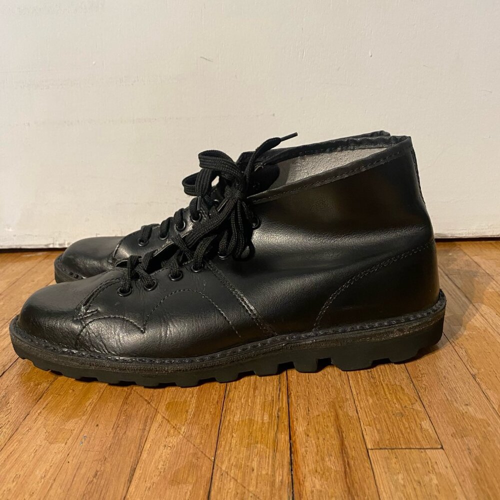 Grafters Original Retro Leather Monkey Boots
